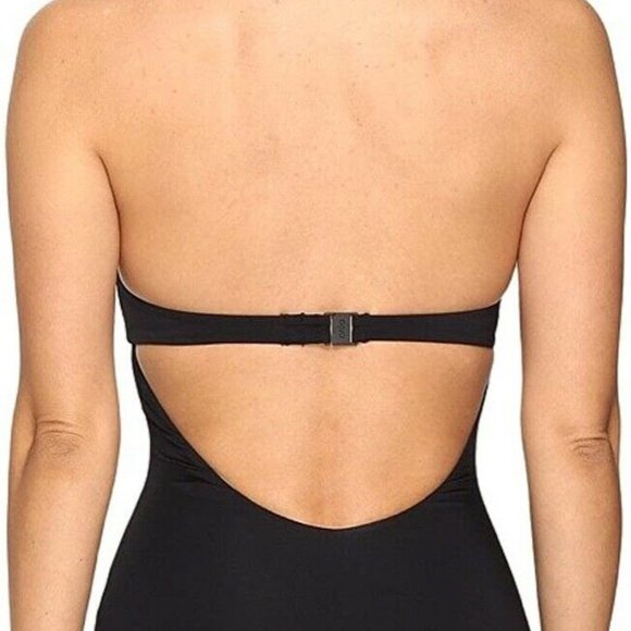 NWOT Onia x Theory Heather Halter High Neck One-Piece M - Picture 4 of 5